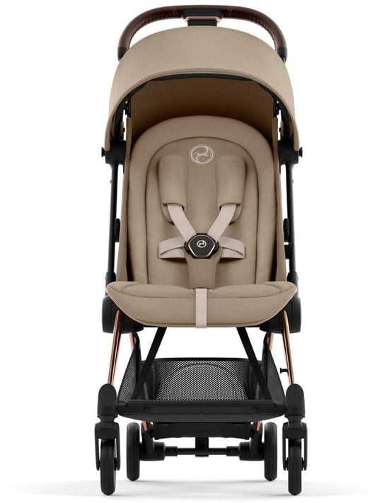 Cybex COYA Compact Stroller - Rose Gold / Cozy Beige - 522005195