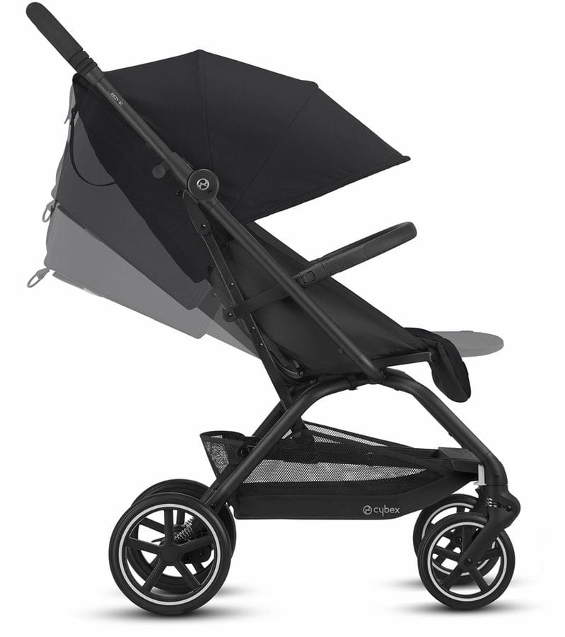 Cybex Eezy S+ 2 + Aton 2 Sensorsafe Travel System Bundle - Soho Grey / Lavastone Black - 521000477-519003595