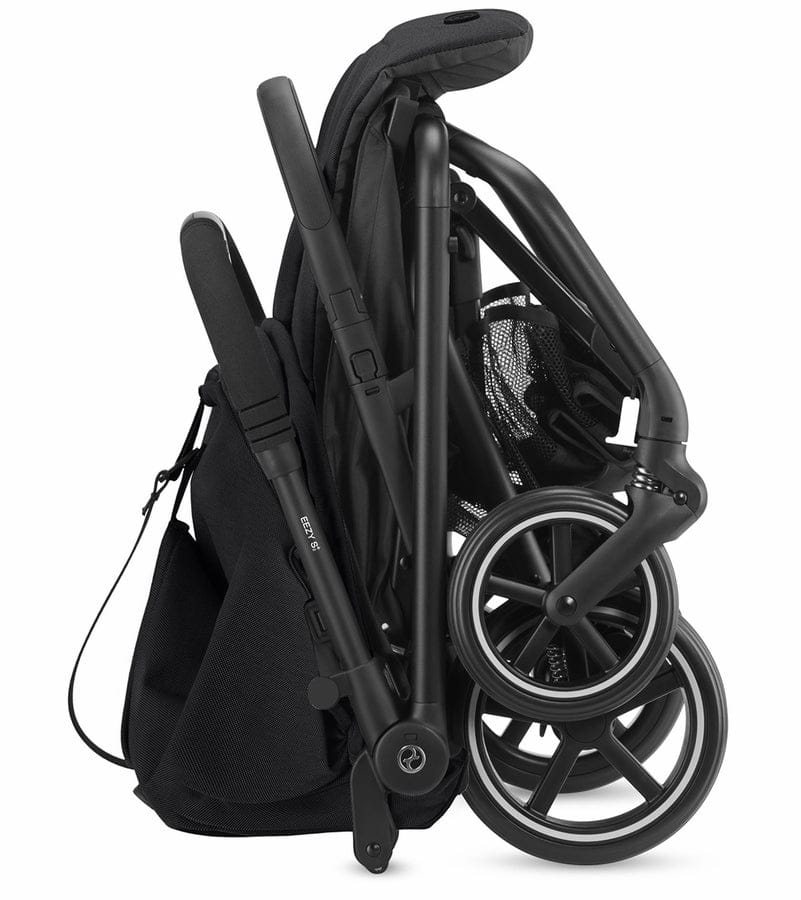 Cybex Eezy S+ 2 + Aton 2 Sensorsafe Travel System Bundle - Magnolia Pink / Lavastone Black - 521001479-519003595