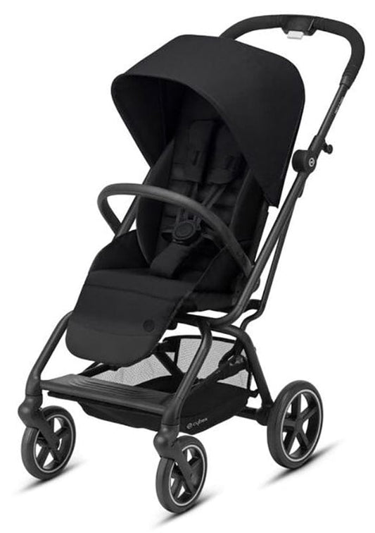 Cybex Eezy S Twist+ 2 Stroller - Deep Black - 521001519
