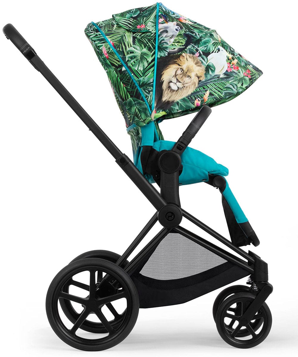 Cybex ePriam Complete Stroller with Lux Bassinet Bundle - We The Best x DJ Khaled - 519002649-B-WTB
