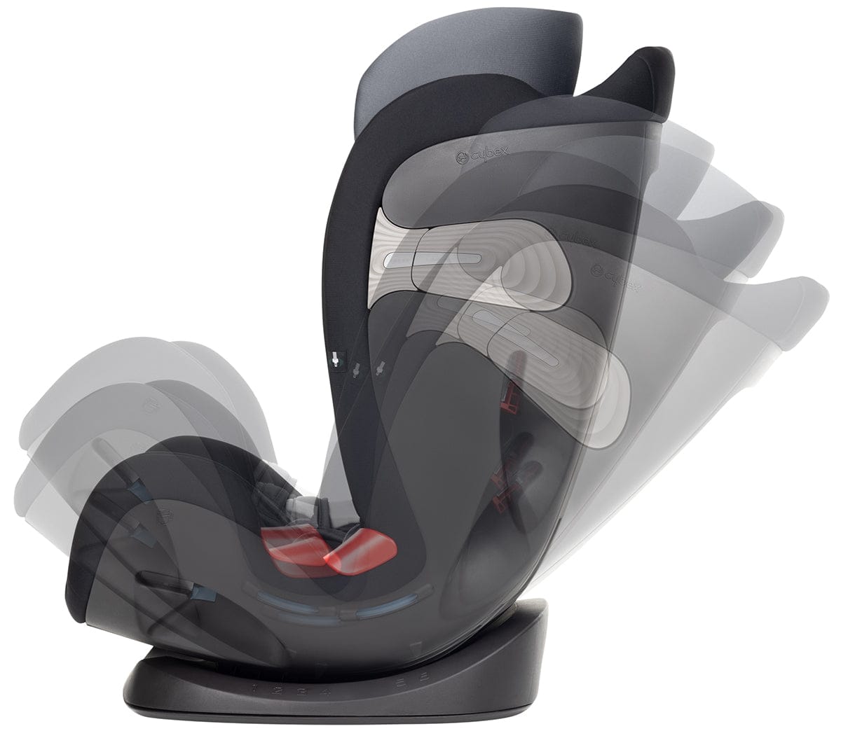 Cybex Eternis S All-in-One Convertible Car Seat  - Pepper Black - 521002975