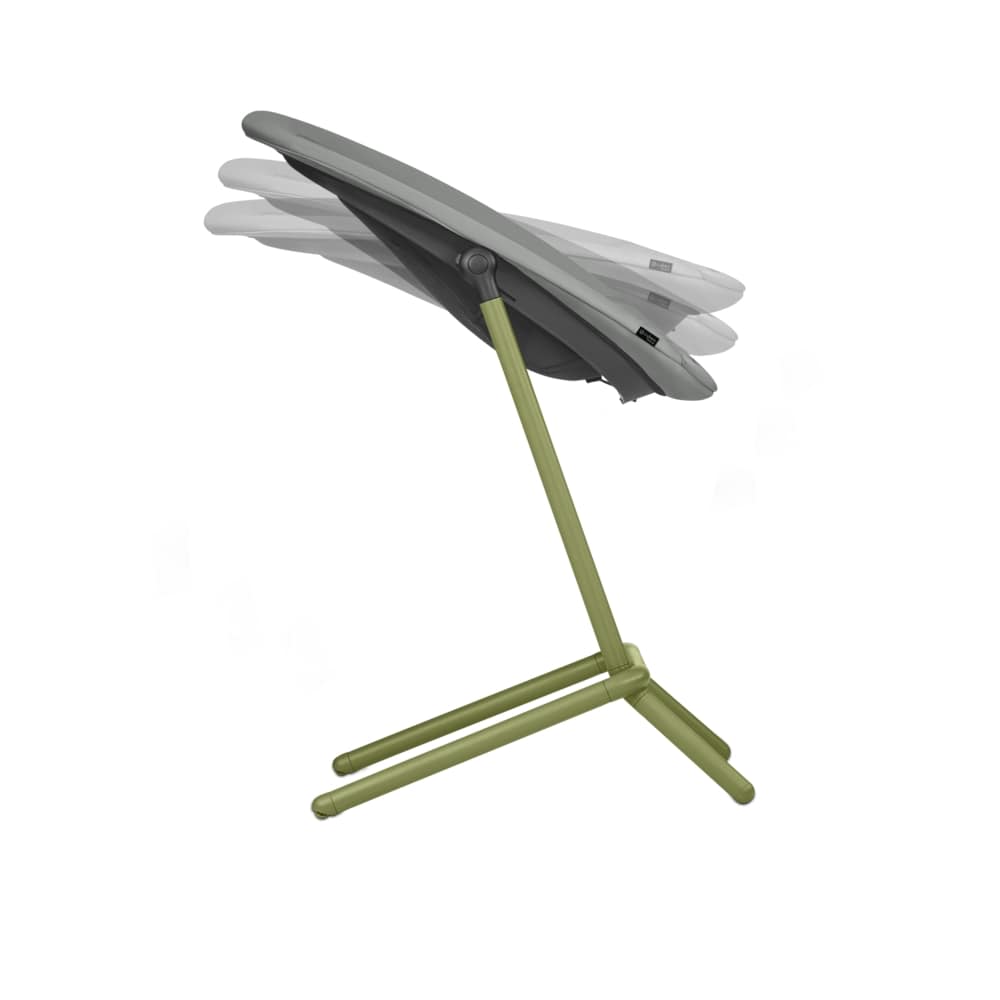 Cybex Lemo 1.5 High Chair + Bouncer Bundle - Porcelain White / Storm Grey - 521001449-518001513