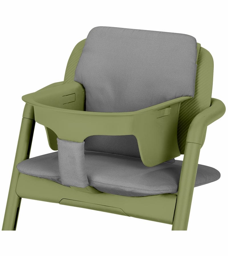 Cybex Lemo 1.5 High Chair + Bouncer Bundle - Porcelain White / Storm Grey - 521001449-518001513