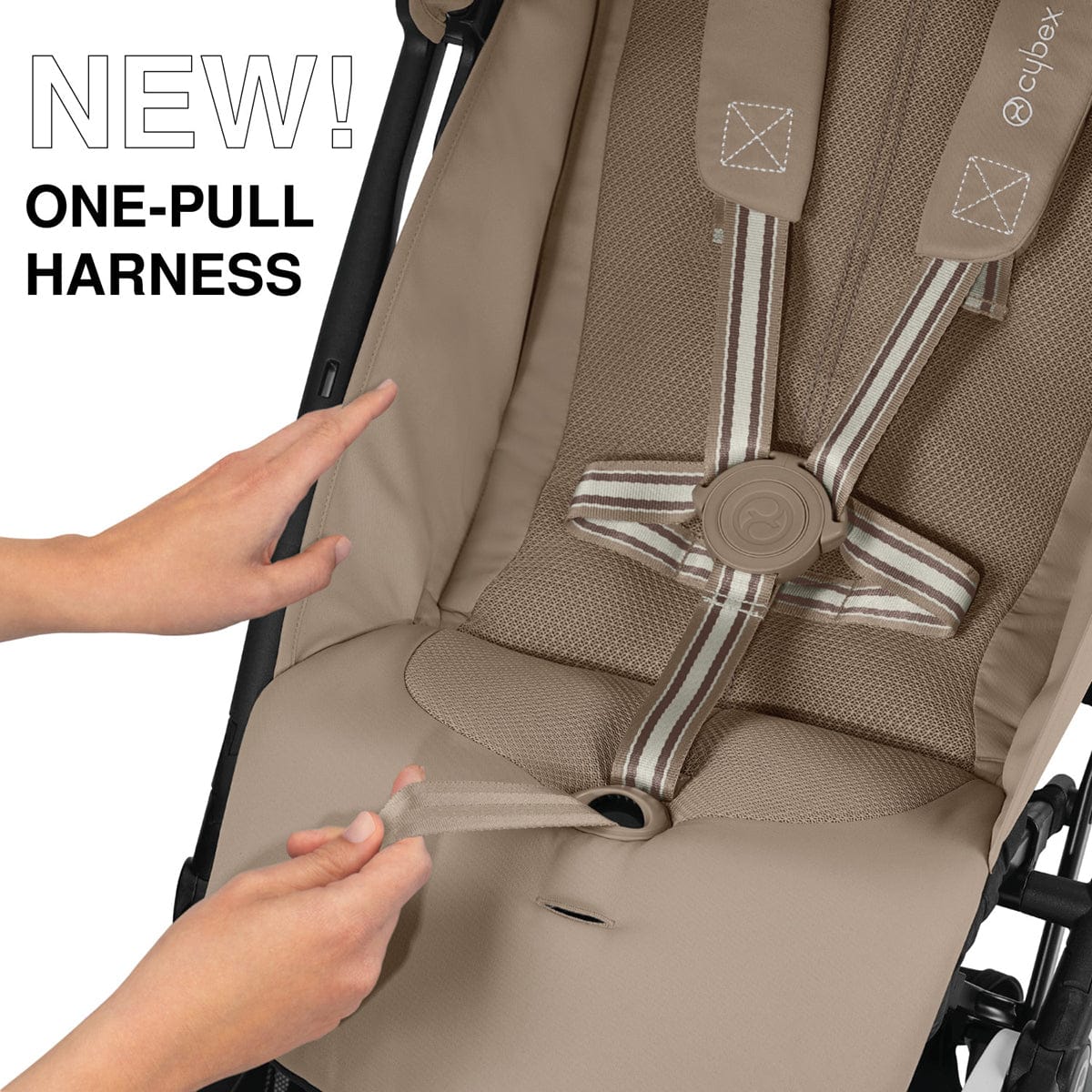cybex libelle one pull harness Cybex Gold Libelle 2 Stroller - Fog Grey