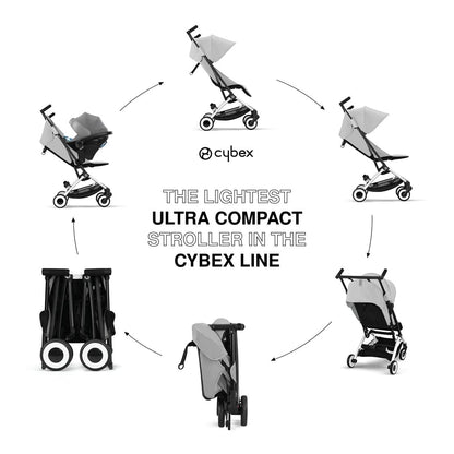 cybex libelle size Cybex Gold Libelle 2 Stroller - Fog Grey