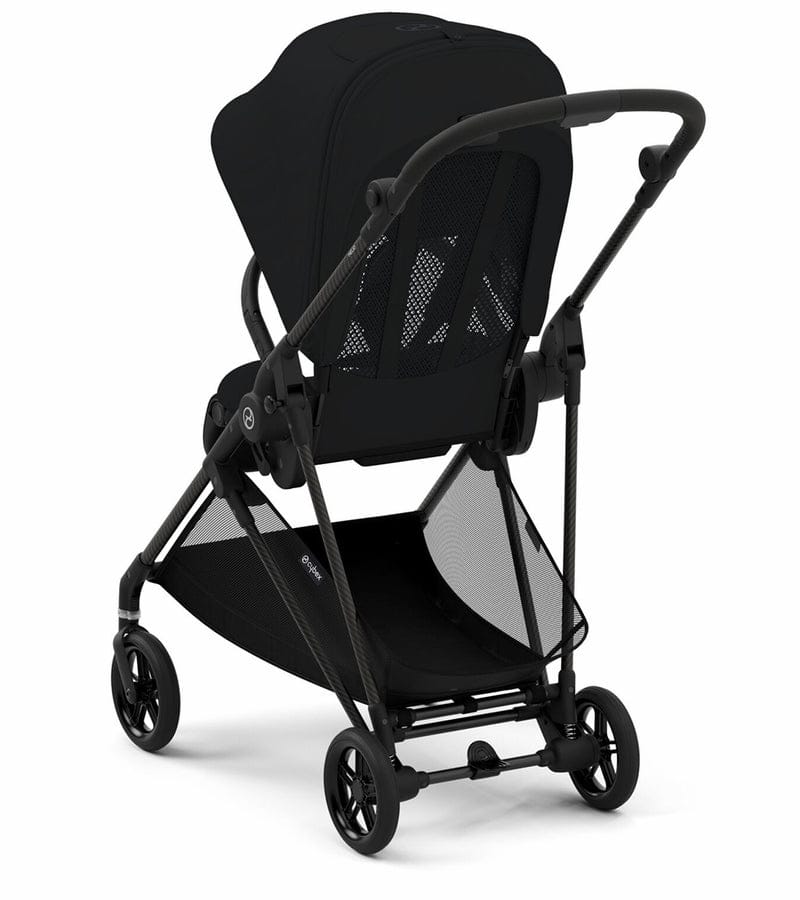 Cybex Melio Carbon 3 + Aton G Travel System Bundle - Moon Black / Moon Black - 522002401-522001441