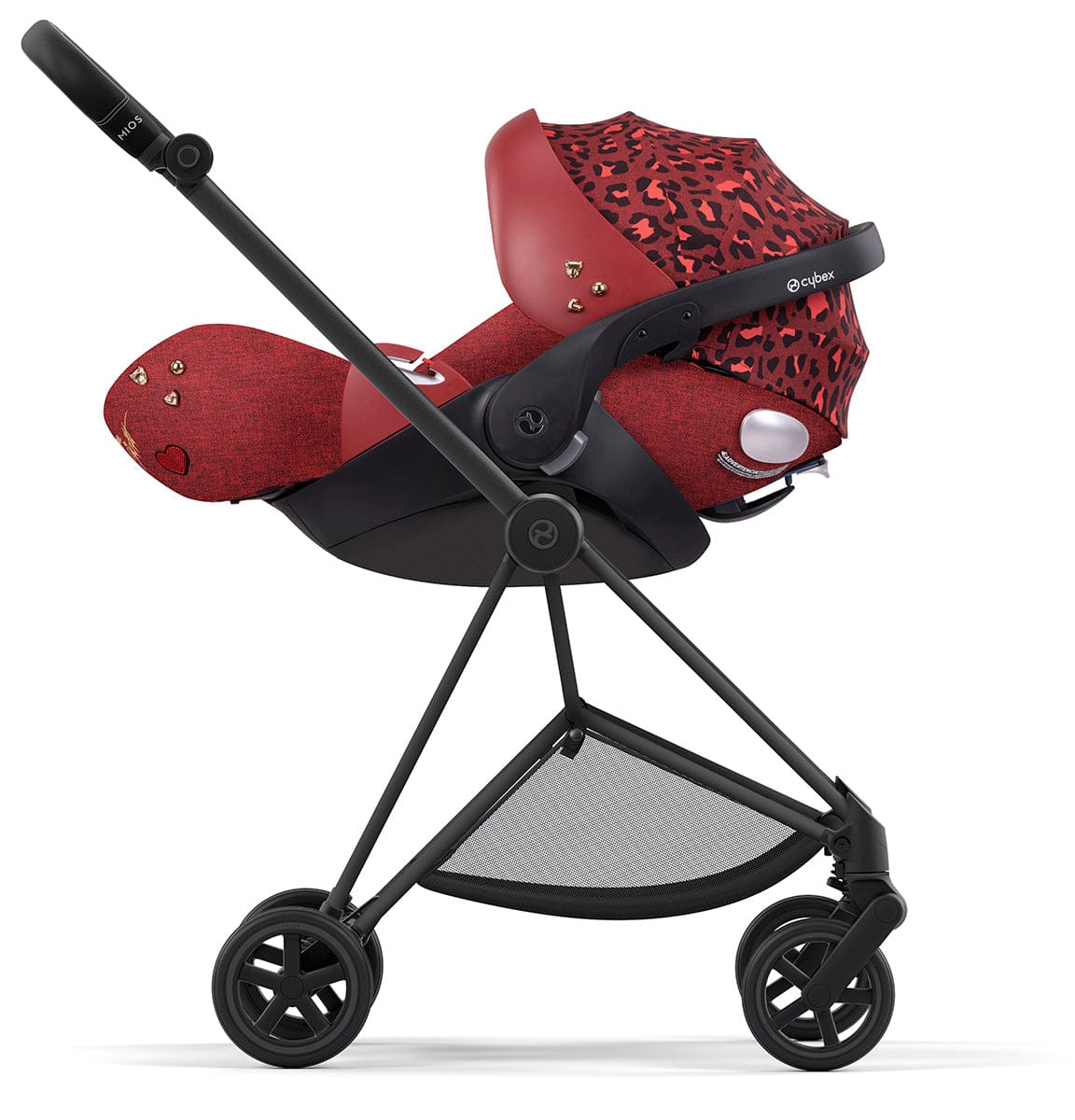 Cybex Mios 3 + Cloud Q Travel System Bundle - Rockstar by Alec Voelkel