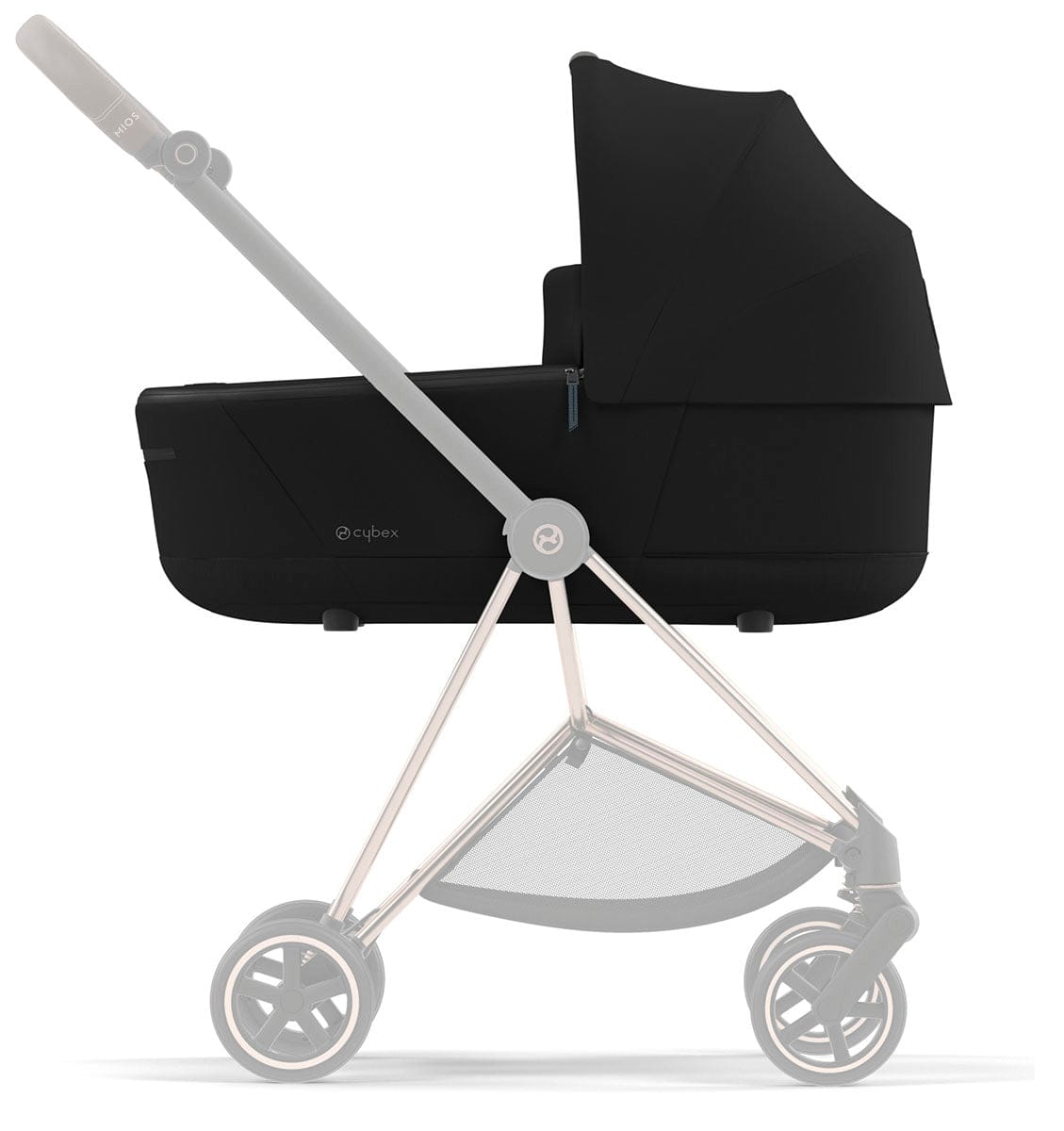 Cybex Mios 3 Lux Carry Cot - Deep Black - 522000303