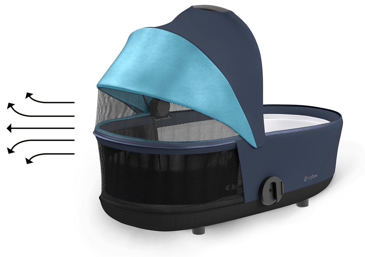 Cybex Mios 3 Lux Carry Cot - Nautical Blue - 522000255