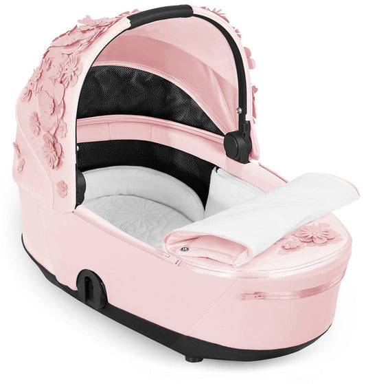 Cybex Mios 3 Lux Carry Cot - Simply Flowers Pale Blush - 522000231