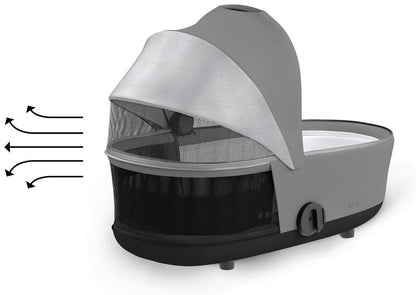 Cybex Mios 3 Lux Carry Cot - Soho Grey - 522000295