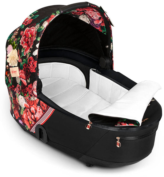 Cybex Mios 3 Lux Carry Cot - Spring Blossom Dark - 522000215