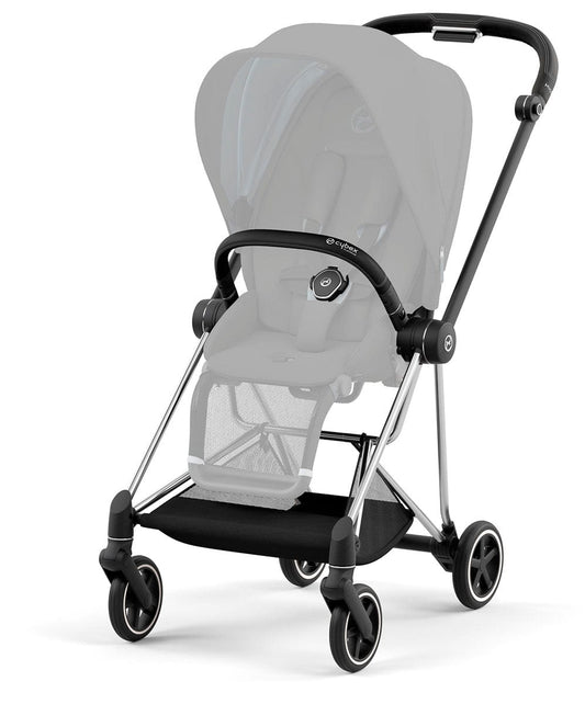 Cybex Mios 3 Stroller Frame - Chrome / Black - 521003991
