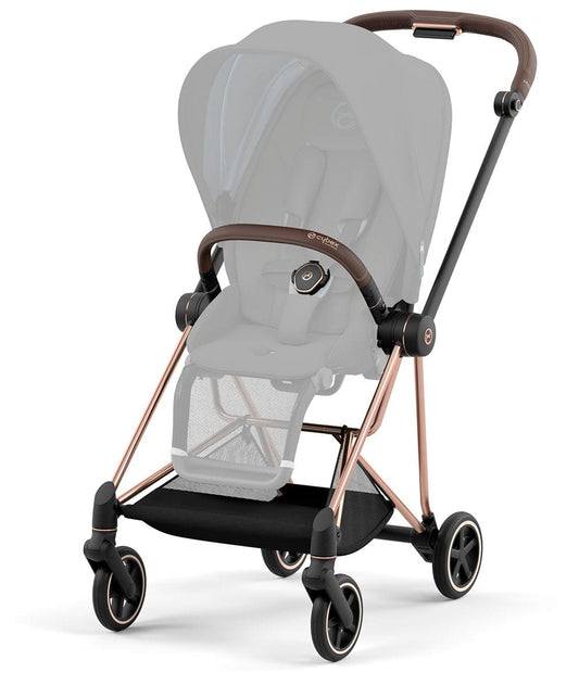 Cybex Mios 3 Stroller Frame - Rose Gold / Brown - 521003995