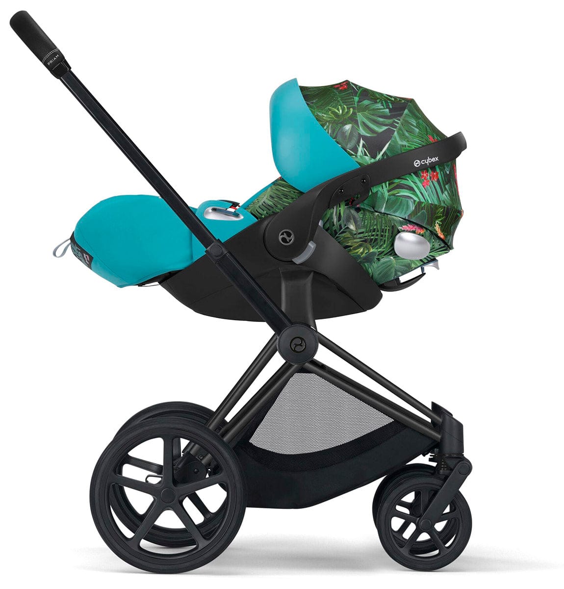 Cybex Priam 3 with Lux Bassinet + Cloud Q Travel System Bundle - We The Best x DJ Khaled - TRVL-519003261-B-WTB