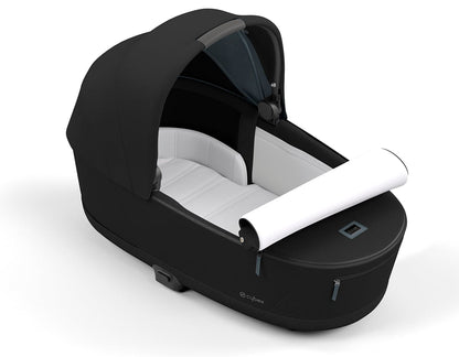 Cybex Priam 4 / ePriam 2 Lux Carry Cot - Conscious Onyx Black - 521003983