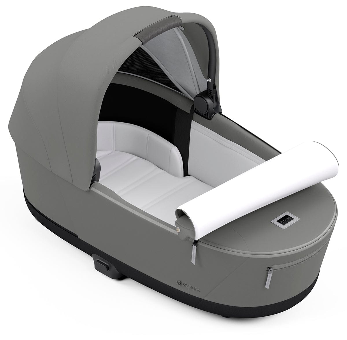 Cybex Priam 4 / ePriam 2 Lux Carry Cot - Conscious Pearl Grey - 521003985