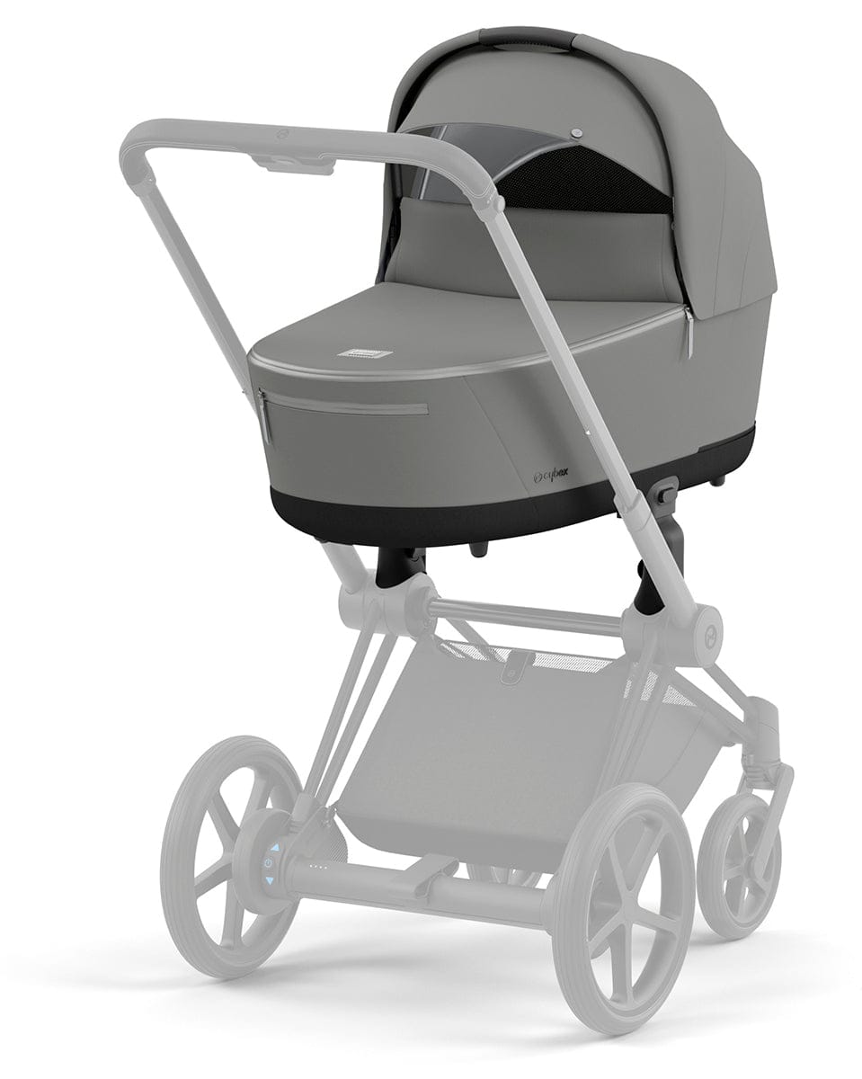 Cybex Priam 4 / ePriam 2 Lux Carry Cot - Conscious Pearl Grey - 521003985