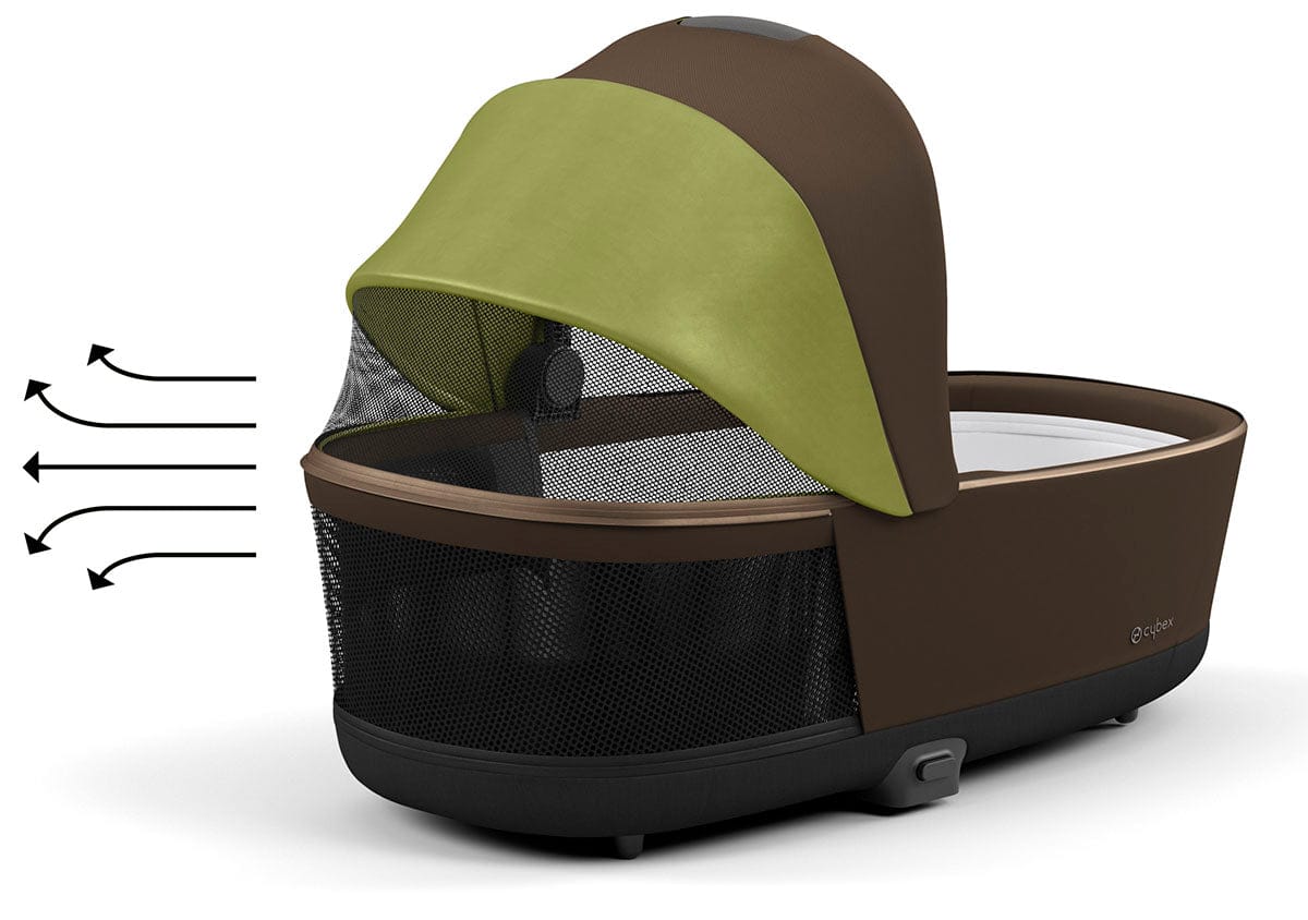 carry cot cybex priam Cybex Priam 4 / e-PRIAM 2 Lux Carry Cot Khaki Green