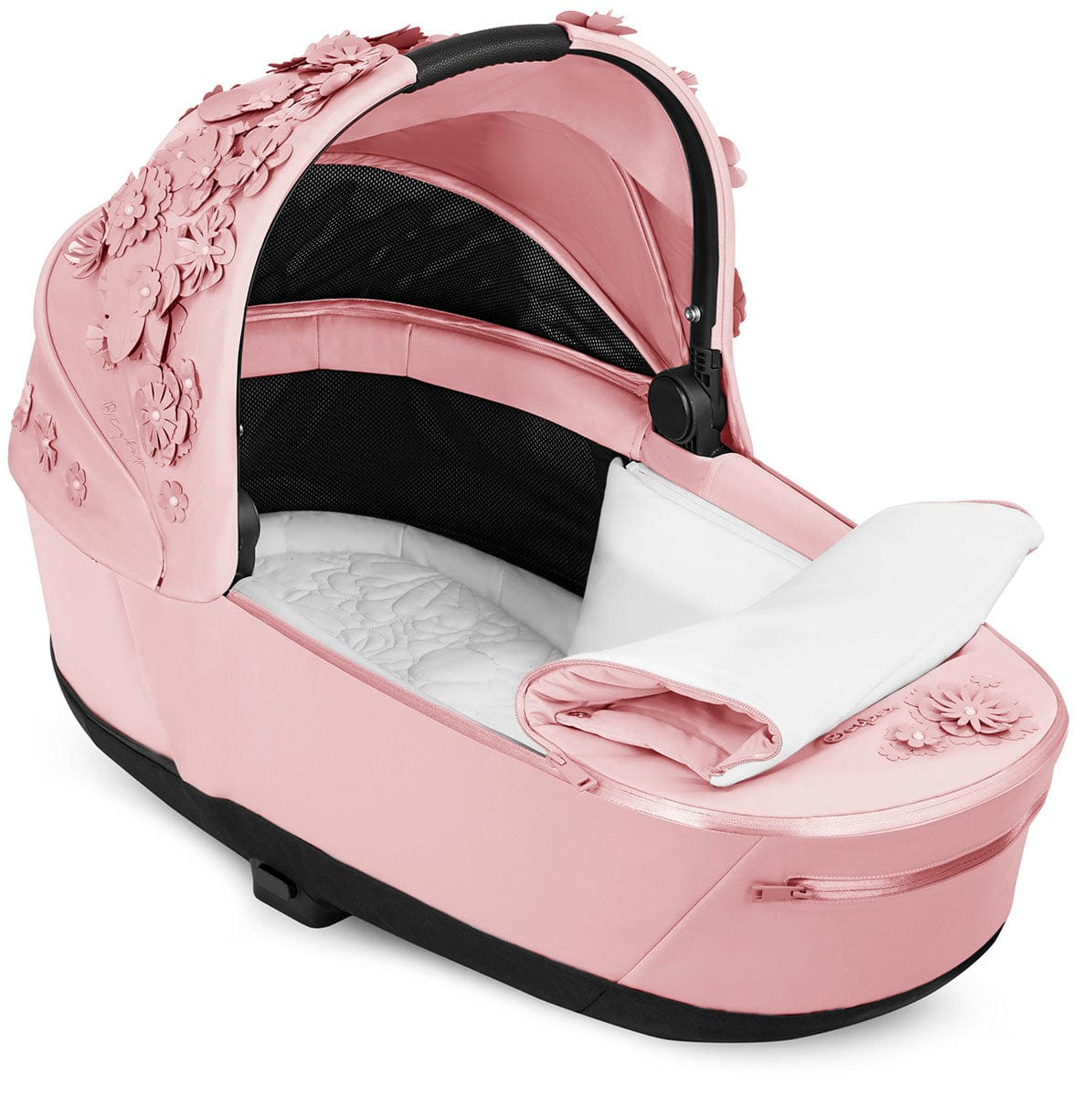 cybex priam floral Cybex Priam 4/e-PRIAM 2 Lux Carry Cot - Simply Flowers