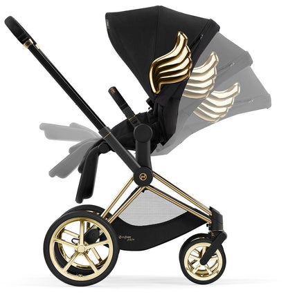 Cybex Priam 4 Stroller (One Box) - Jeremy Scott Wings - 521003831