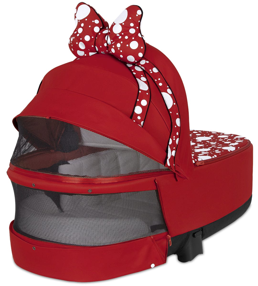 Cybex Priam Lux Carry Cot - Petticoat Red by Jeremy Scott - 521001877