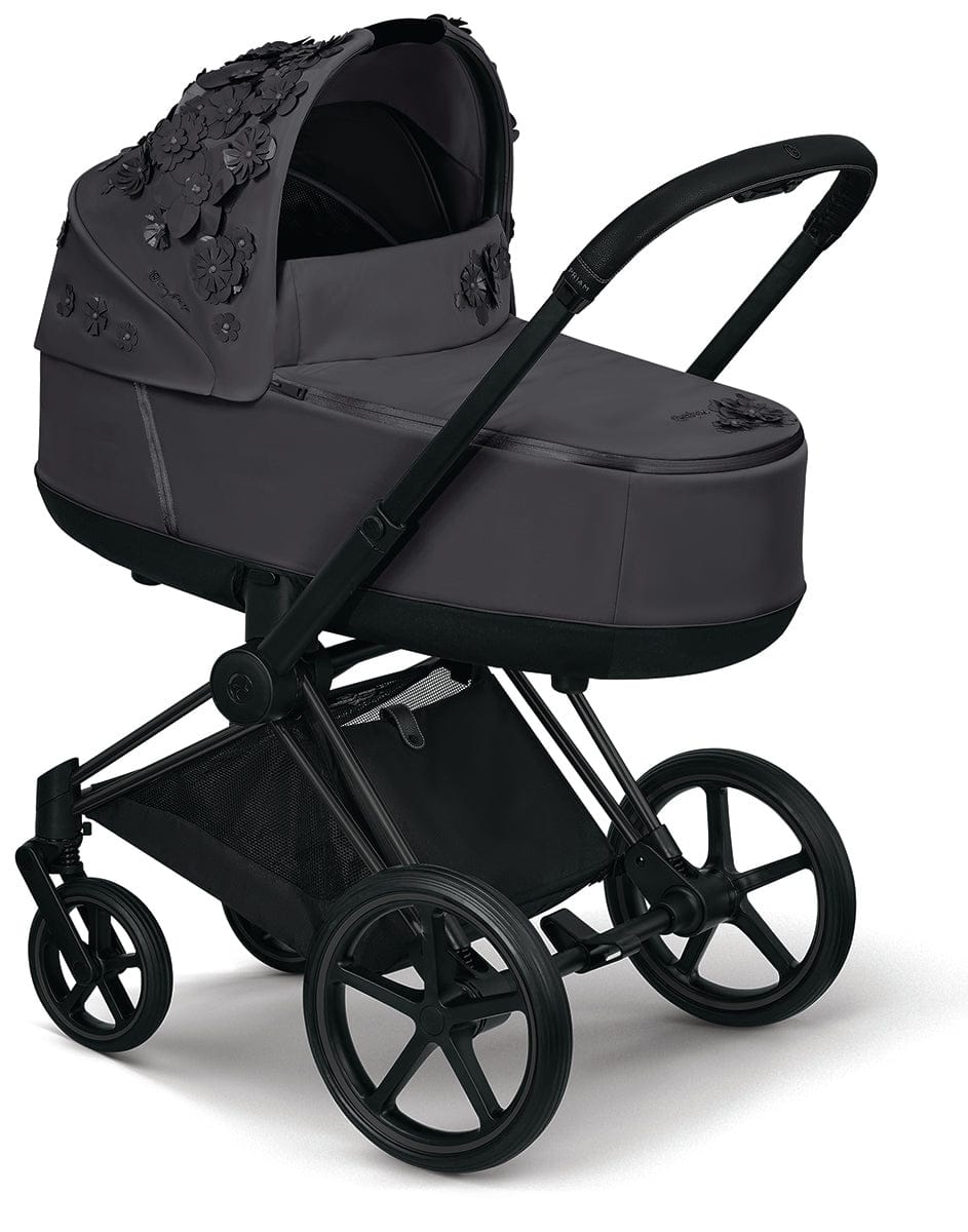 Cybex Priam Lux Carry Cot - Simply Flowers - Dream Grey - 521001353