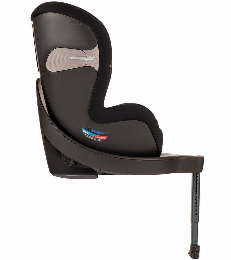 CYBEX Sirona S Rotating Convertible Car Seat with Load Leg + Solution B-Fix Booster Car Seat Bundle - Urban Black / Dynamic Red - 519004435-521001643