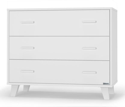 dadada Brooklyn 3-Drawer Dresser - All-White - 40601-DA