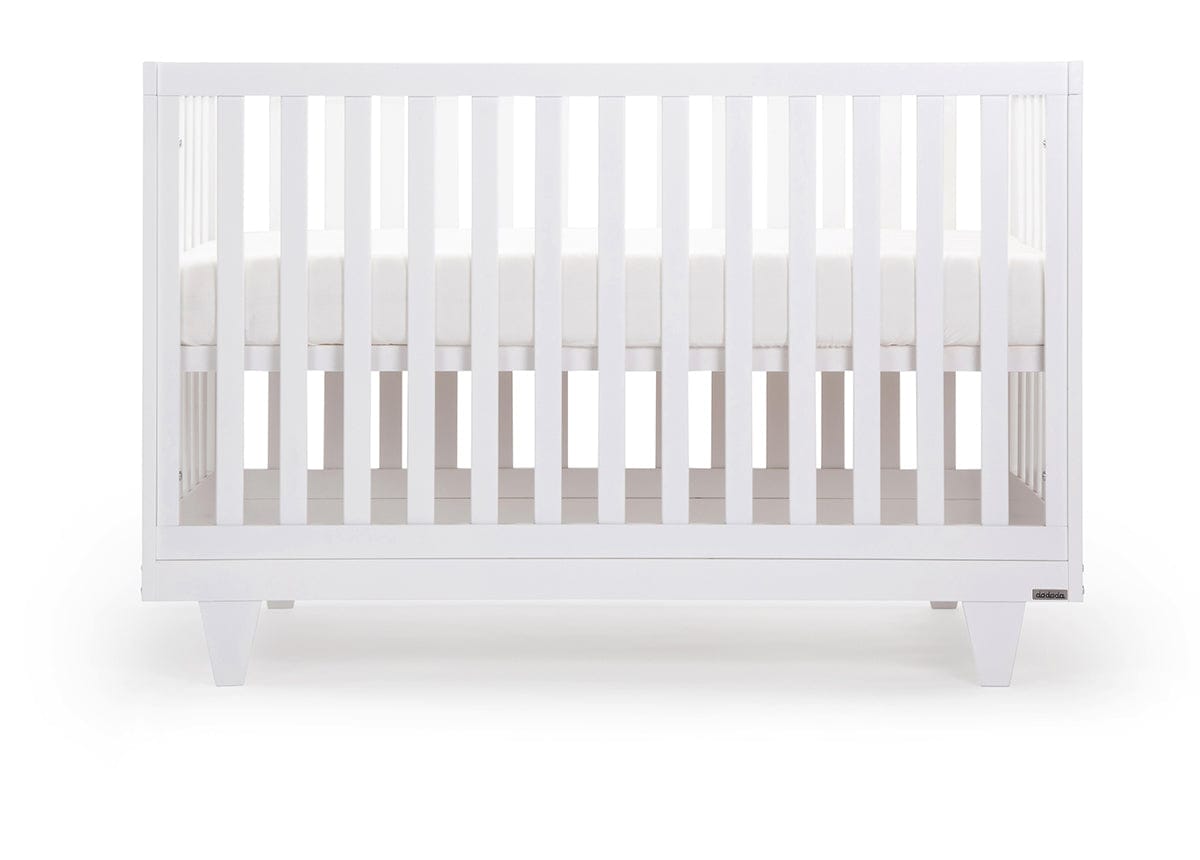 dadada Cambridge 3-in-1 Convertible Crib - White - 12001-DA