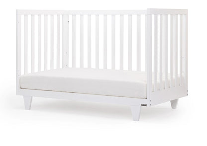 dadada Cambridge 3-in-1 Convertible Crib - White - 12001-DA
