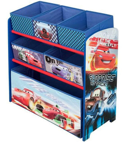 Delta Cars 6 Bin Multi-Bin Organizer - TB84822CR