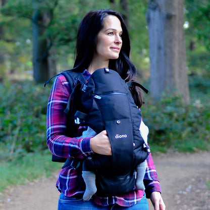 Diono Carus Complete 4-in-1 Baby Carrier + Detachable Backpack - Black - 27270