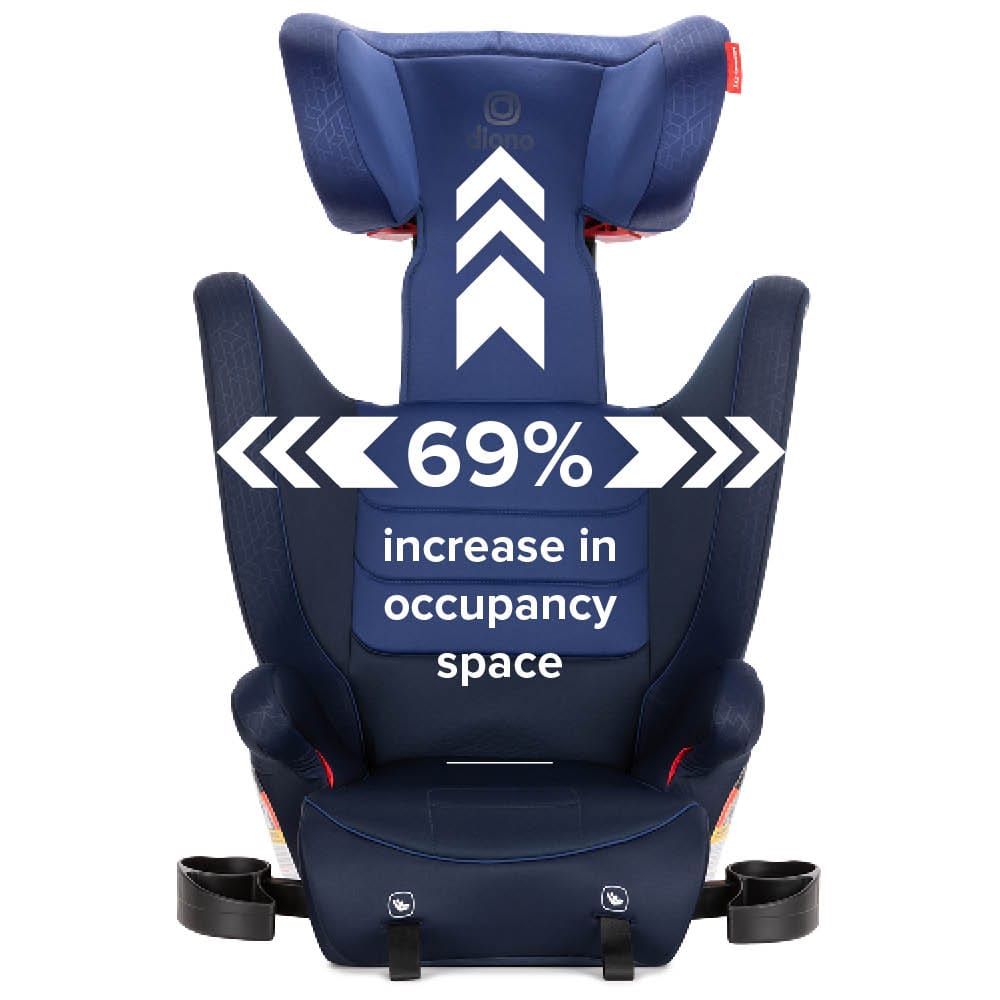 Diono Monterey 2XT Latch 2-in-1 Booster Car Seat - Blue - 15614-DIONO