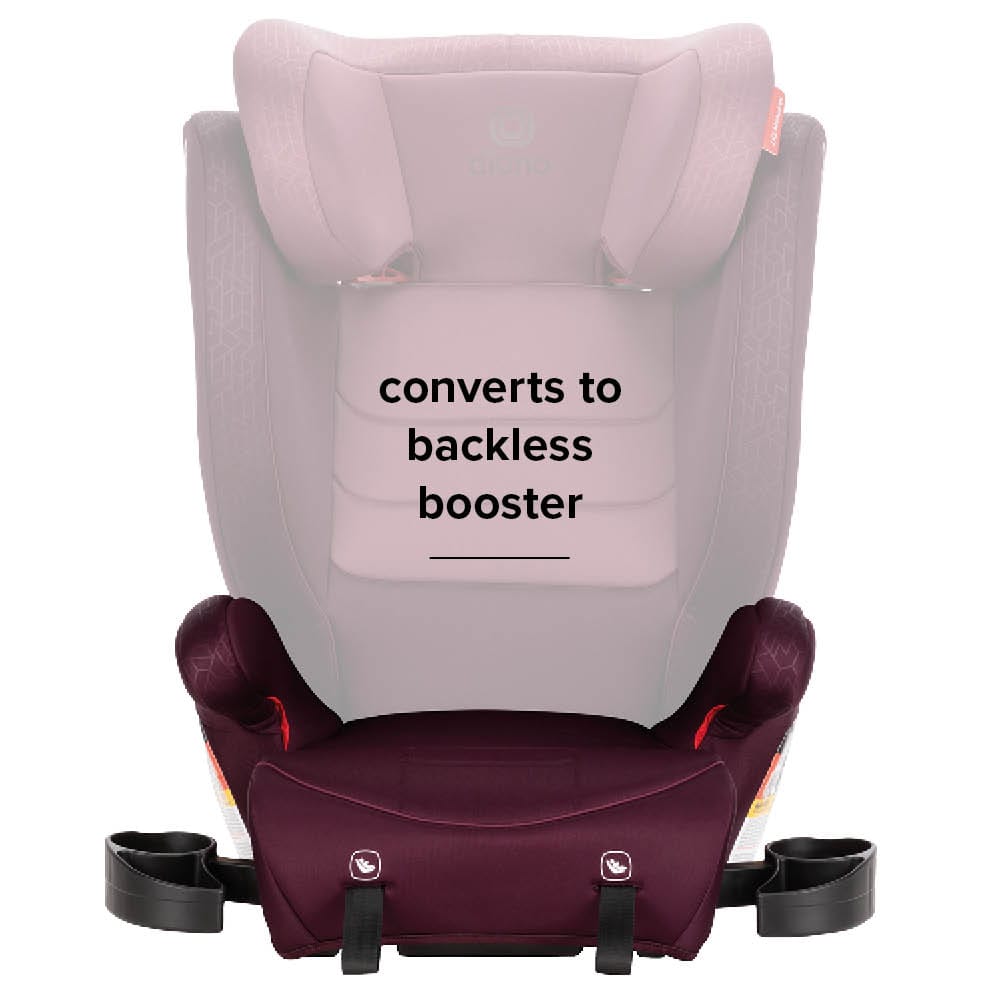 Diono Monterey 2XT Latch 2-in-1 Booster Car Seat - Plum - 15615-DIONO