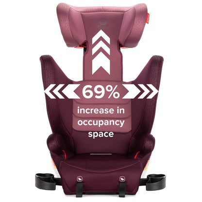 Diono Monterey 2XT Latch 2-in-1 Booster Car Seat - Plum - 15615-DIONO