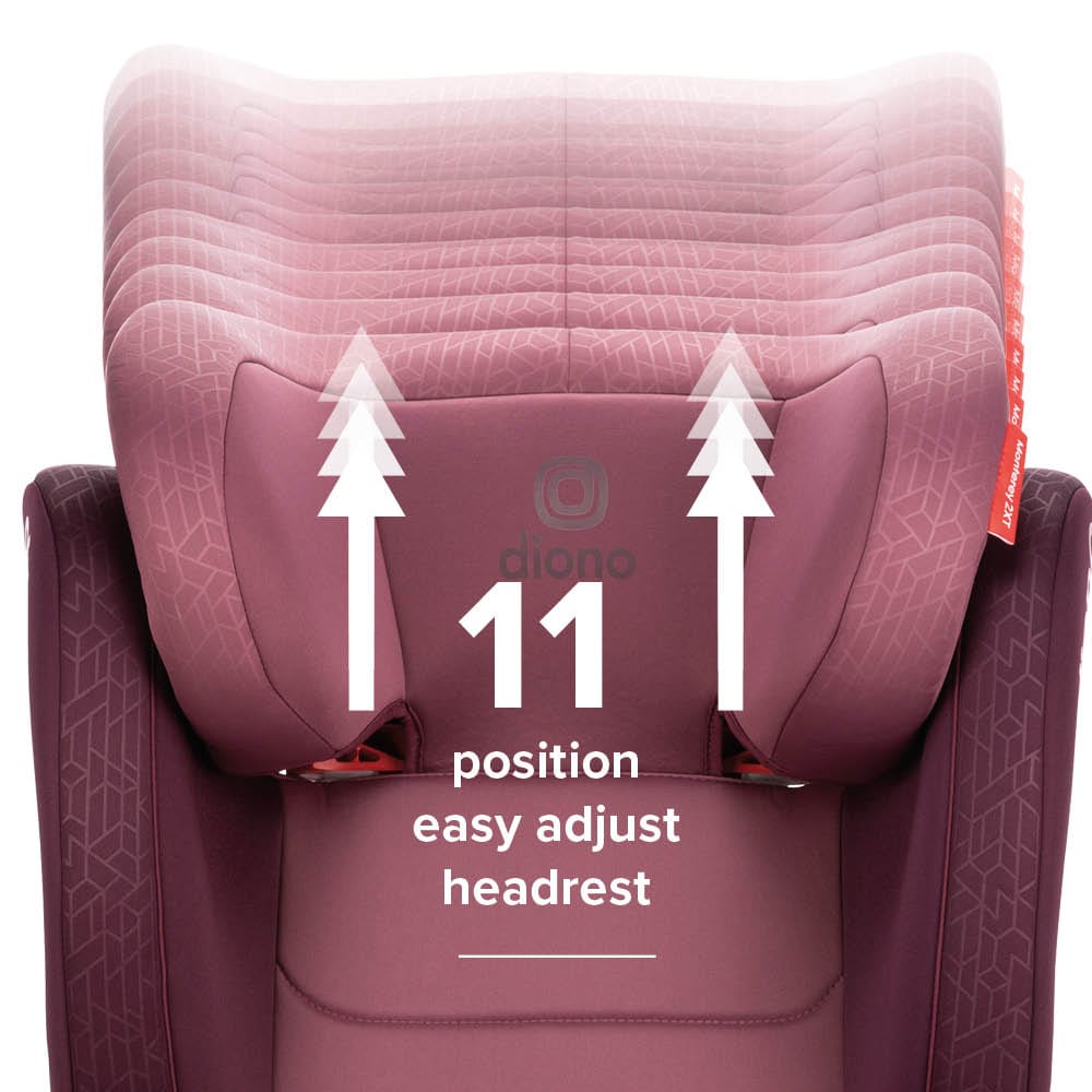 Diono Monterey 2XT Latch 2-in-1 Booster Car Seat - Plum - 15615-DIONO