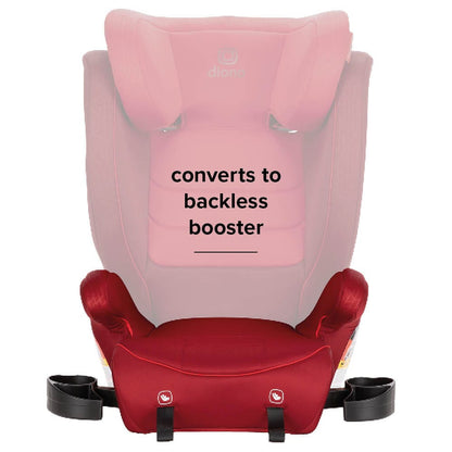 Diono Monterey 2XT Latch 2-in-1 Booster Car Seat - Red - 15613-DIONO