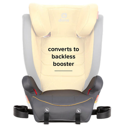 Diono Monterey 2XT Latch 2-in-1 Booster Car Seat - Yellow Sulphur - 15616-DIONO