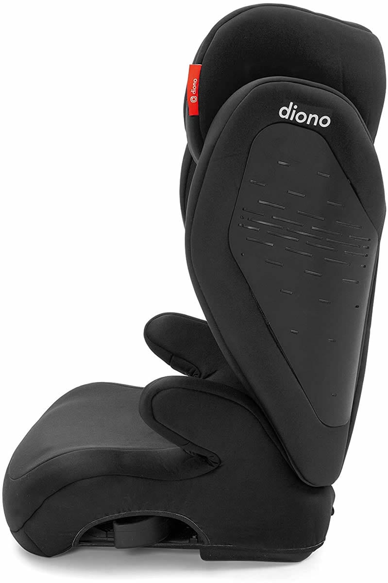 Diono Monterey 4DXT High Back Belt Positioning Booster Car Seat - Black - 10830-DIONO