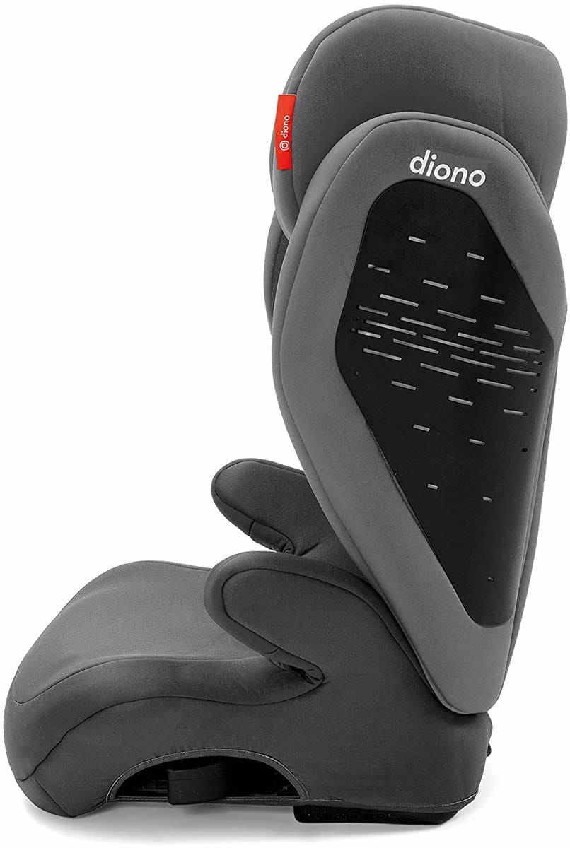 Diono Monterey 4DXT High Back Belt Positioning Booster Car Seat - Dark Gray - 10831-DIONO