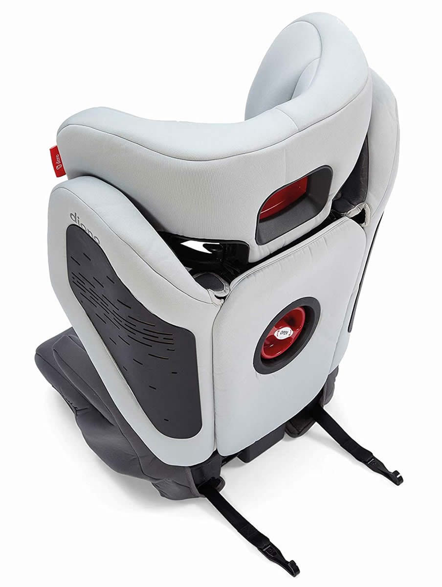 Diono Monterey 4DXT High Back Belt Positioning Booster Car Seat - Gray Light - 10832-DIONO