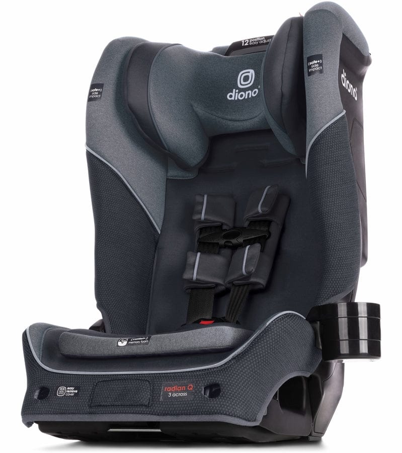 Diono Radian 3QX Ultimate 3 Across All-in-One Convertible Car Seat - Gray Slate