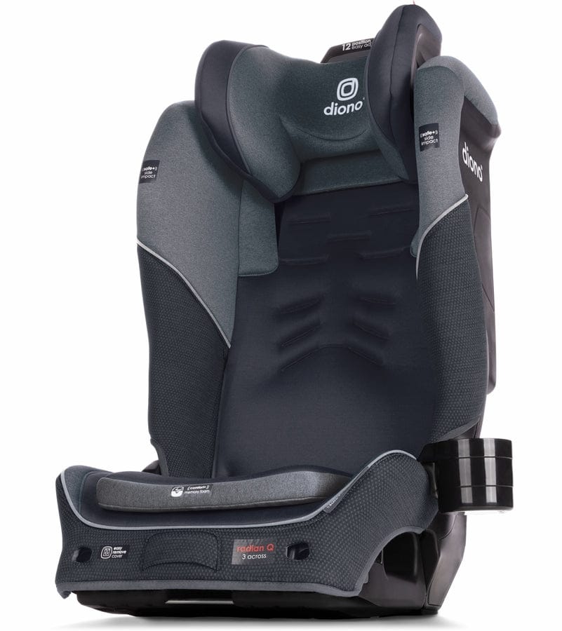 Diono Radian 3QX Ultimate 3 Across All-in-One Convertible Car Seat - Gray Slate