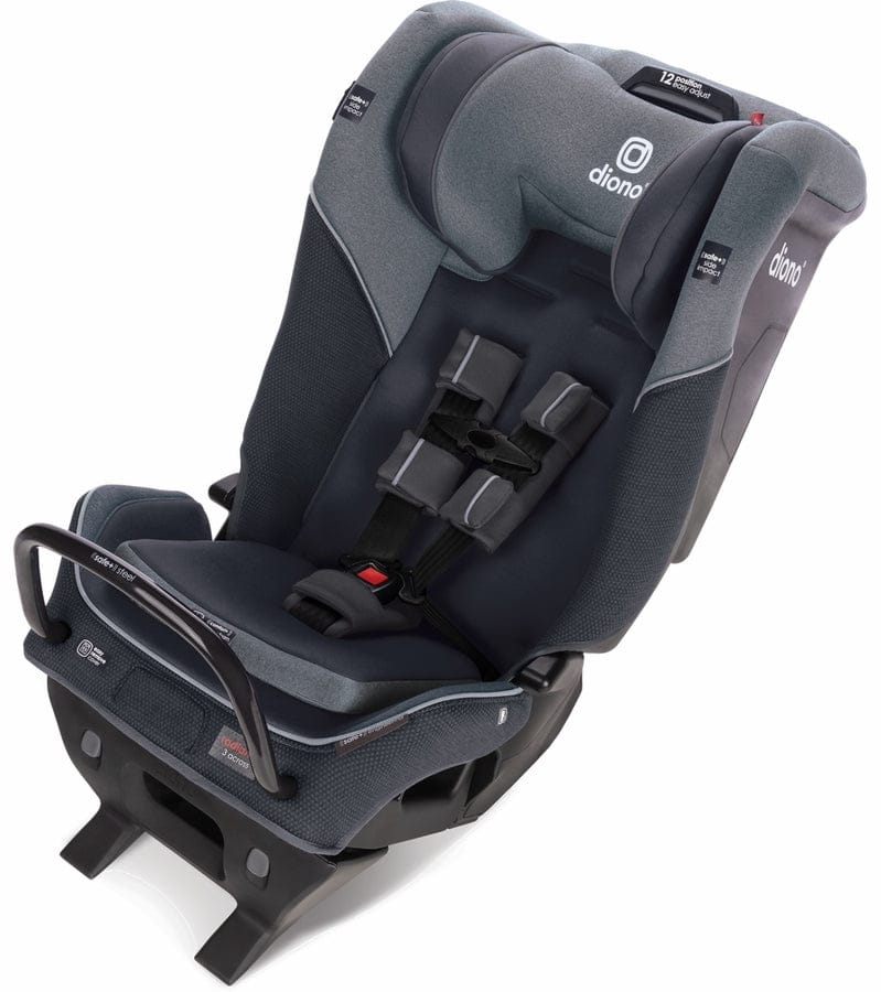 Diono Radian 3QX Ultimate 3 Across All-in-One Convertible Car Seat - Gray Slate