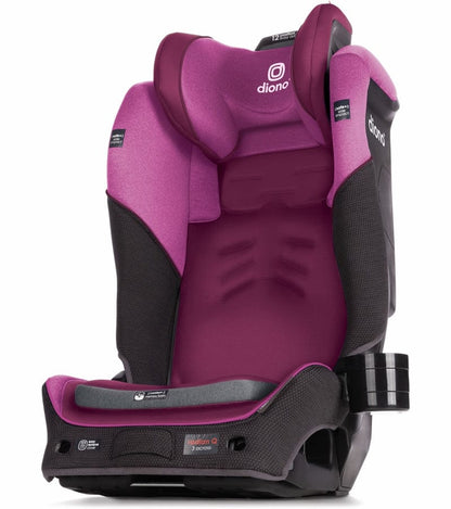 Diono Radian 3QX Ultimate 3 Across All-in-One Convertible Car Seat - Purple Plum