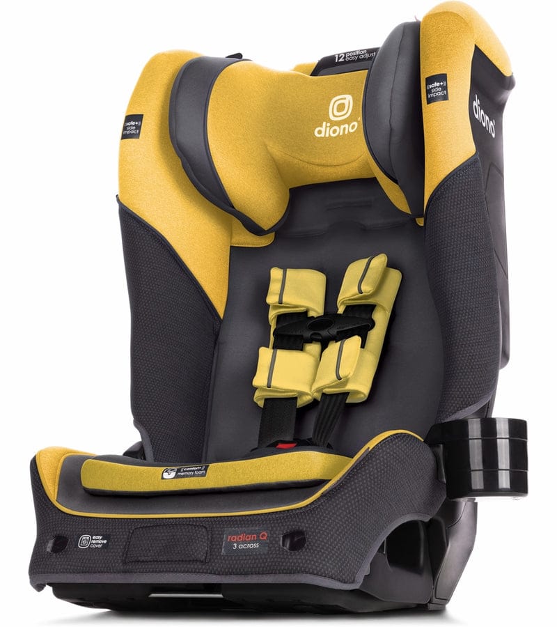 Diono Radian 3QX Ultimate 3 Across All-in-One Convertible Car Seat - Yellow Mineral