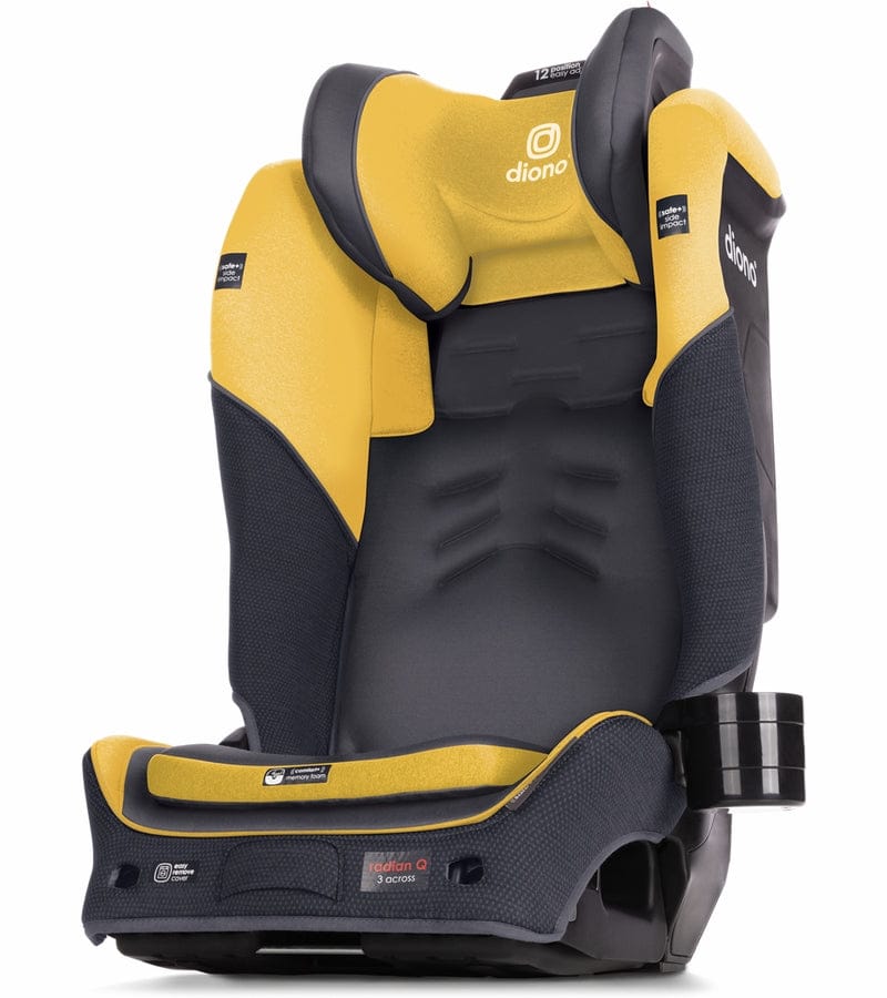 Diono Radian 3QX Ultimate 3 Across All-in-One Convertible Car Seat - Yellow Mineral