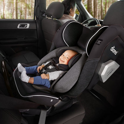 Diono Radian 3QXT Narrow All-in-One Convertible Car Seat - Black Jet